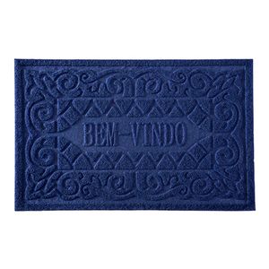 Capacho Bem-Vindo Decorativo 38x58cm em PVC Livon