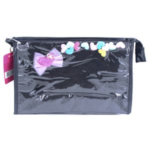 Nécessaire de Pelúcia Coração 17x26cm em Poliéster Rubys