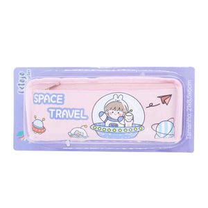 Estojo Space Travel 20x8,5cm em Poliéster Interponte