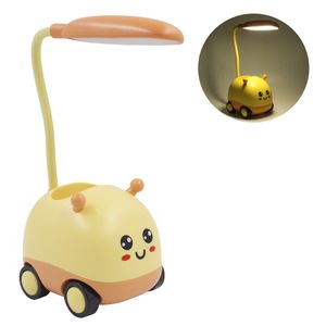 Luminária de Mesa Infantil Bichinhos 18cm em Plástico Interponte