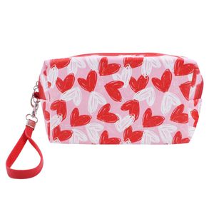 Nécessaire Coração C/ Alça 18x10,5cm em PVC Interponte