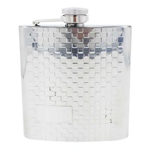 Cantil Porta Bebidas C/ Relevo 180ml em Aço Inox BM36