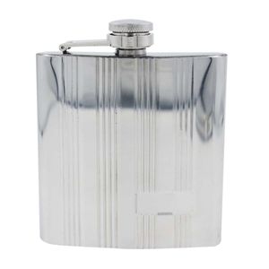 Cantil Porta Bebidas C/ Relevo 180ml em Aço Inox BM36