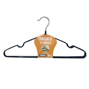 Kit Cabide 5 Peças 40cm em Metal Livon