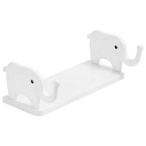 Prateleira Elefante Multiuso 33x13,5cm em Plástico Amigold