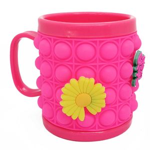 Caneca Infantil Pop It 9,5x8cm em Plástico Livon