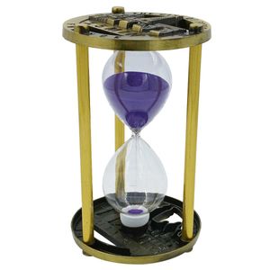 Ampulheta Paris Decorativa 15,5cm em Vidro Forbees