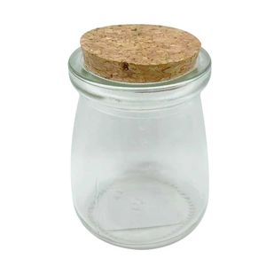 Mini Pote C/ Tampa Rolha 100ml Em Vidro Livon