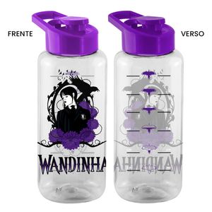 Garrafa Wandinha 1000ml em Plástico Plasduran