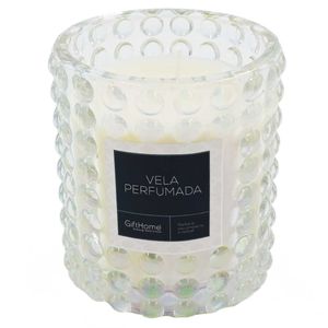 Vela Decorativa Aromática 9x8cm Em Vidro Gifthome