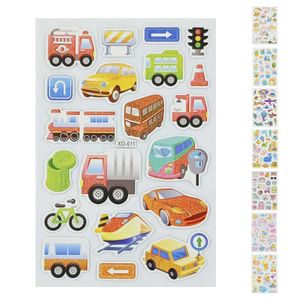 Cartela de Adesivos C/ Glitter Decorativo em EVA Interponte