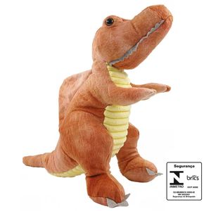 Dinossauro de Pelúcia 28cm em Poliéster Fizzy
