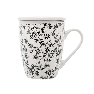 Caneca Infusor Tiny 310ml em Porcelana Lyor