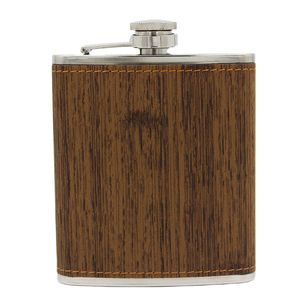 Cantil Porta Bebida C/ Capa 180ml em Aço Inox BM36