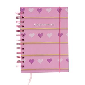 Agenda Permanente 20x14,5cm 322 Folhas FWB