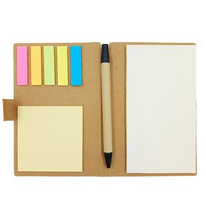 Bloco de Anotação Post It C/ Caneta 16,5cm Forbees