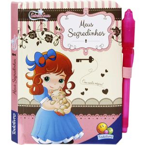Diário Meus Segredinhos Estrela Guia 15,5x11,5cm em Papel Todo Livro