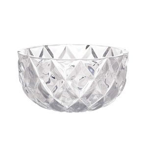 Centro de Mesa Deli Diamond 25x13cm em Cristal Lyor