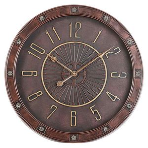 Relógio de Parede Decorativo 35cm em Plástico Imporiente