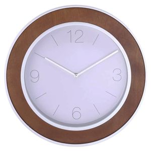 Relógio de Parede Decorativo 40cm em Plástico Imporiente