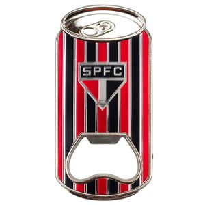 Abridor de Garrafa São Paulo FC 8,5x4cm em Metal Mileno
