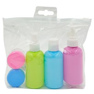 Kit Viagem Colors 5 Peças em Plástico Amigold
