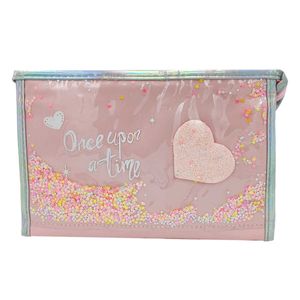 Nécessaire Coração 15x23cm em PVC Rubys