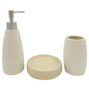 Kit Banheiro Berlim 3 Peças em Porcelana Newway