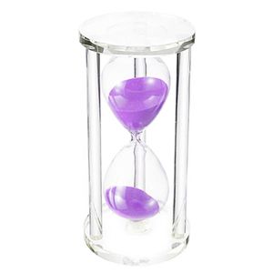 Ampulheta Decorativa 11,5x6,5cm 1 Minuto em Vidro Forbees
