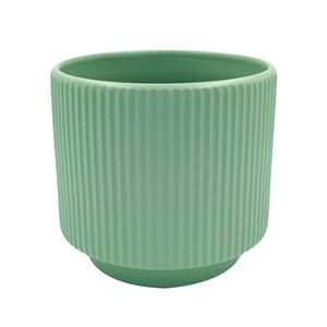Vaso Dinamarca Decorativo 12x13cm em Cerâmica Yins