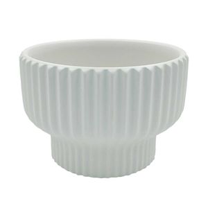 Vaso França Decorativo 10x15cm em Cerâmica Yins