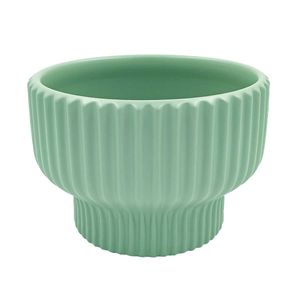 Vaso França Decorativo 10x15cm em Cerâmica Yins