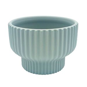 Vaso França Decorativo 10x15cm em Cerâmica Yins
