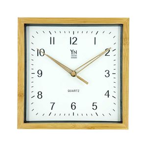 Relógio de Parede Decorativo 25cm em Bambu Imporiente