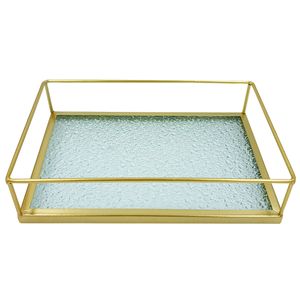 Bandeja Decorativa 23,5x16cm em Metal FWB