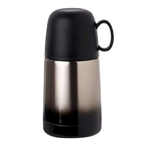 Garrafa Térmica C/ Tampa Caneca 210ml em Aço Inox Livon