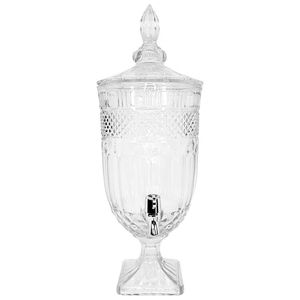 Suqueira Cristal 5 Litros 55cm Em Vidro Kehome