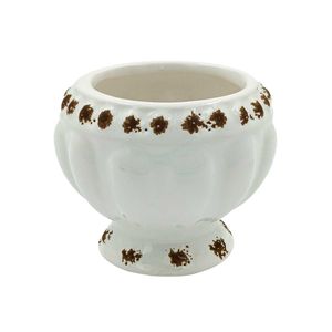Vaso Decorativo 6,5x7cm em Porcelana Livon