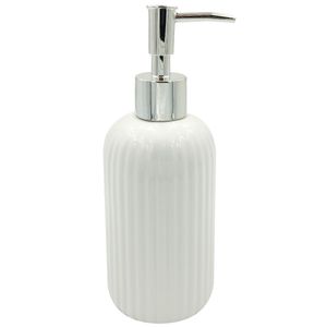 Porta Sabonete Líquido 17cm em Porcelana Livon