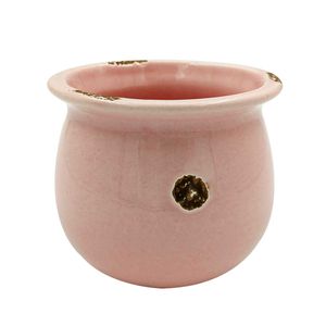 Vaso Decorativo 9x7,5cm em Cerâmica Livon