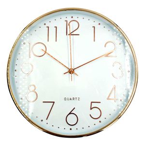 Relógio de Parede Decorativo 30cm em Plástico Livon
