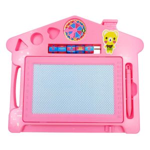 Lousa Mágica Casinha 27,5x23cm em Plástico Wellmix