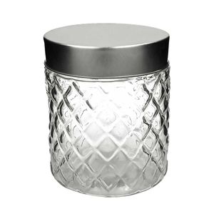 Porta Mantimento Diamond 800ml em Vidro Wellmix