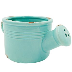 Vaso Regador Decorativo 6,5x14cm em Cerâmica Livon