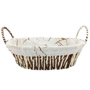 Cesta de Pães Decorativa 31x24cm em Metal Casita