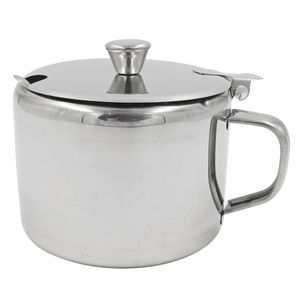 Açucareiro C/ Colher 9,5x6,5cm em inox Kehome