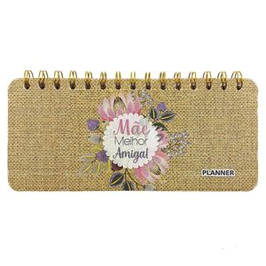 Bloco Planner Mãe 21x9,5cm em Papel Interponte
