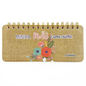 Bloco Planner Mãe 21x9,5cm em Papel Interponte