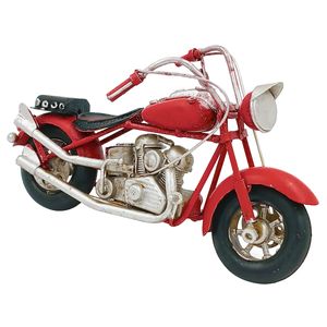 Moto Decorativa 19cm em Metal Forbees