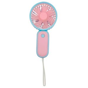 Mini Ventilador Portátil C/ Alça 15,7cm em Plástico Interponte